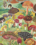 Puzzle: Nathalie Lété: Mushrooms 1,000pcs