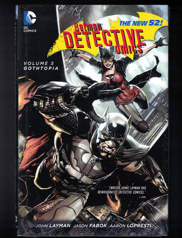 Batman Detective Comics Vol 5 Hardcover "Gothtopia" DC New 52 (2014) - NEW!