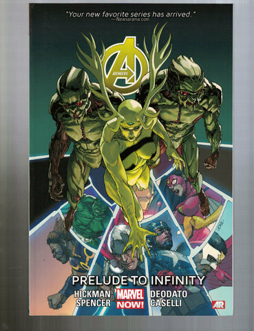AVENGERS VOL 3 PRELUDE TO INFINITY Softcover -- Marvel, 2014 -- NEW!