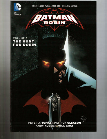 BATMAN AND ROBIN VOL 6 SC THE HUNT FOR ROBIN -- DC comics 2015 - NEW!
