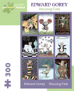 Puzzle: Edward Gorey Dancing Cats 300 Pieces