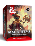 D&D Reference Cards: Magic Items: Rare and Very Rare