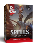 D&D Reference Cards: Spells (Levels 4-5)