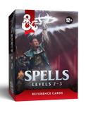 D&D Reference Cards: Spells (Levels 2-3)