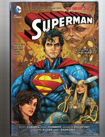 Superman: PSI War (the New 52) Volume 4 HC - DC, 2015 - New Old Stock!