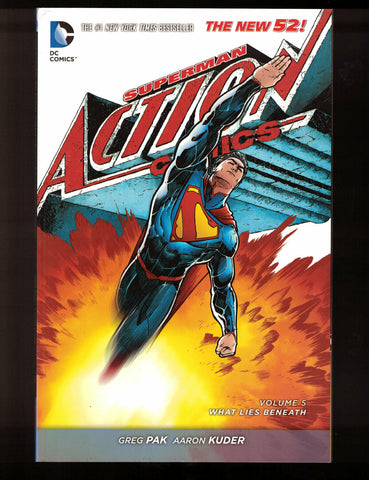 Superman Action Comics Vol 5 "What Lies Beneath" DC Comics New 52 2014 - NEW!!!