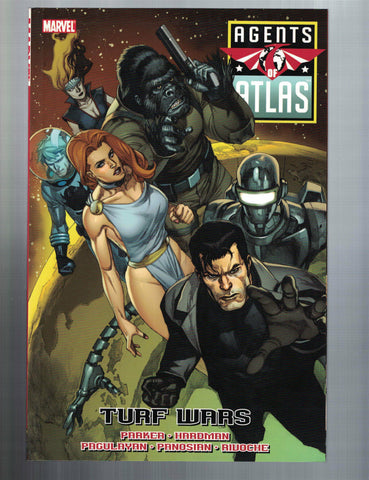 Agents of ATLAS:Turf Wars Softcover (New, Unread) Marvel, 2009