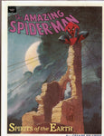 SPIDERMAN Spirits of the Earth HC- Marvel, 1990 - 1st print - C. Vess - VF