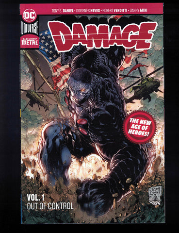 Damage Vol 1 TPB: Out of Control DC Comics (2018) NEW! Venditti (W) Daniel (A)