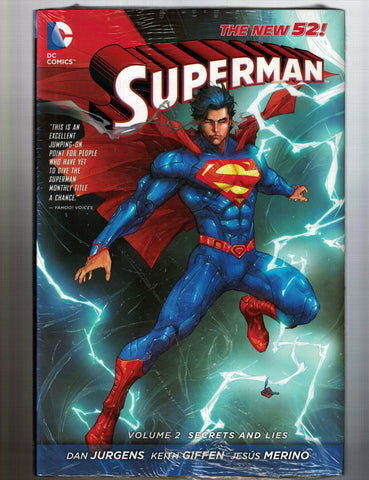 Superman: Secrets & Lies (the New 52) Volume 2 HC - DC, 2013 - New!