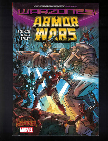 Armor Wars: Warzones! Marvel Comics (2016, 1st Print) NEW! Robinson (W) Takara A