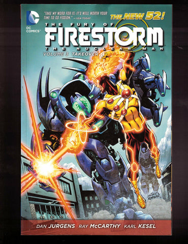 The Fury of the Firestorm Vol. 3: "Takeover" DC Comics (2013) NEW! 1st Print!