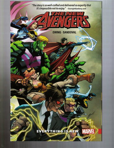 NEW AVENGERS A.I.M. VOL 1 EVERYTHING IS NEW SC -- MARVEL, 2016 -- NEW!