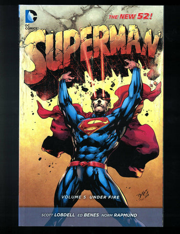 Superman Vol 5 "Under Fire" DC Comics New 52 (2015) - NEW! Lobdell (W) Benes (A)