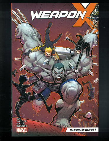 Weapon X Vol. 2 "The Hunt For Weapon H" Marvel Comics (2018) 1st Print NEW!
