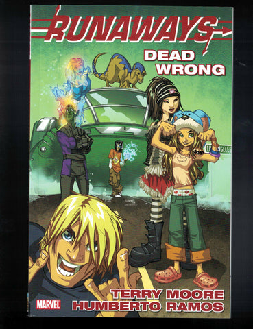 Runaways: Dead Wrong TPB Marvel Comics (2009) 1st Print NEW! Terry Moore (W)