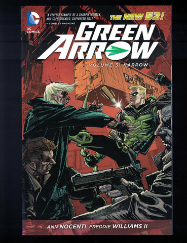 Green Arrow Vol 3 "Harrow" DC Comics New 52 (2013) - NEW! Ann Nocenti (W)