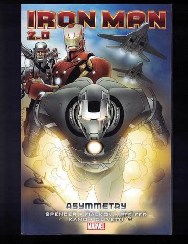 Iron Man 2.0 Vol 2 "Asymmetry" Marvel Comics (2012, 1st Print) NEW! Spencer (W)