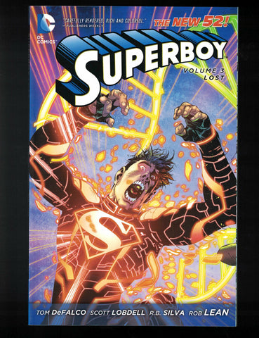 Superboy Vol 3 "Lost" DC Comics New 52 (2013) - NEW!!! Lobdell/DeFalco (W)