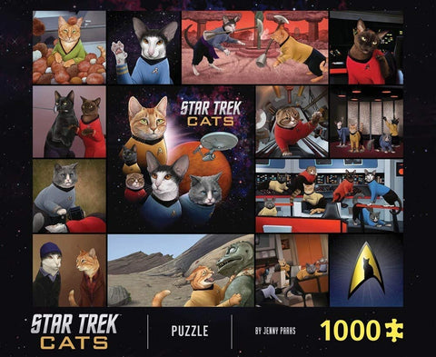 Star Trek Cats 1000pc Jigsaw Puzzle