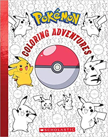Coloring Book: Pokemon Coloring Adventures