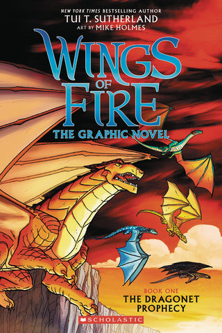 Wings of Fire Graphic Novel 1: The Dragonet Prophecy